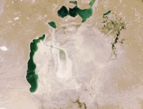 Aral Sea - 2009